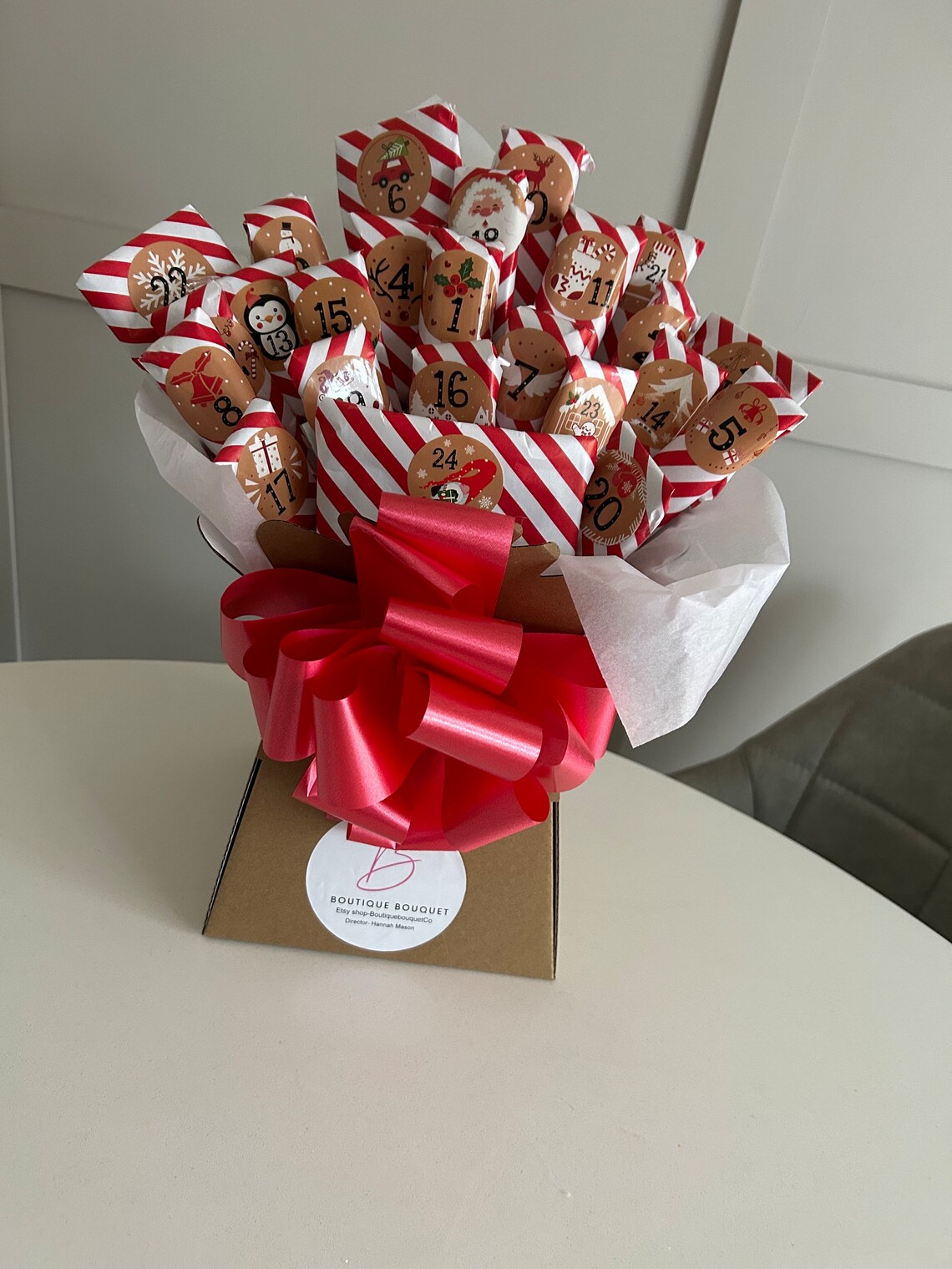 Cadburys Advent Calendar Cadburys Chocolate Bouquet Etsy UK