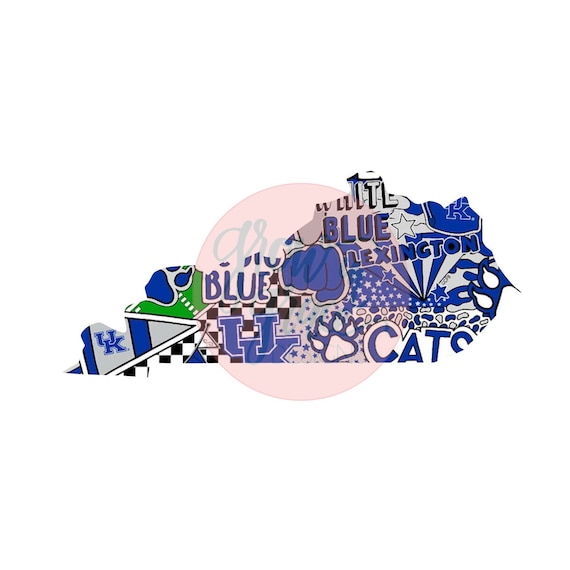 UK Wildcats Cats University of Kentucky Sublimation Tshirt Etsy