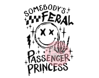 Jemandes Wilder passagier Prinzessin PNG | Digitaler Download