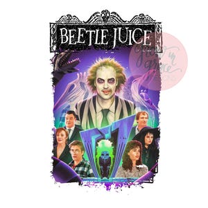Beetlejuice Halloween PNG | Digital Download