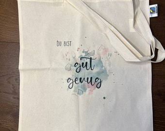 Stofftasche „Du bist gut genug"