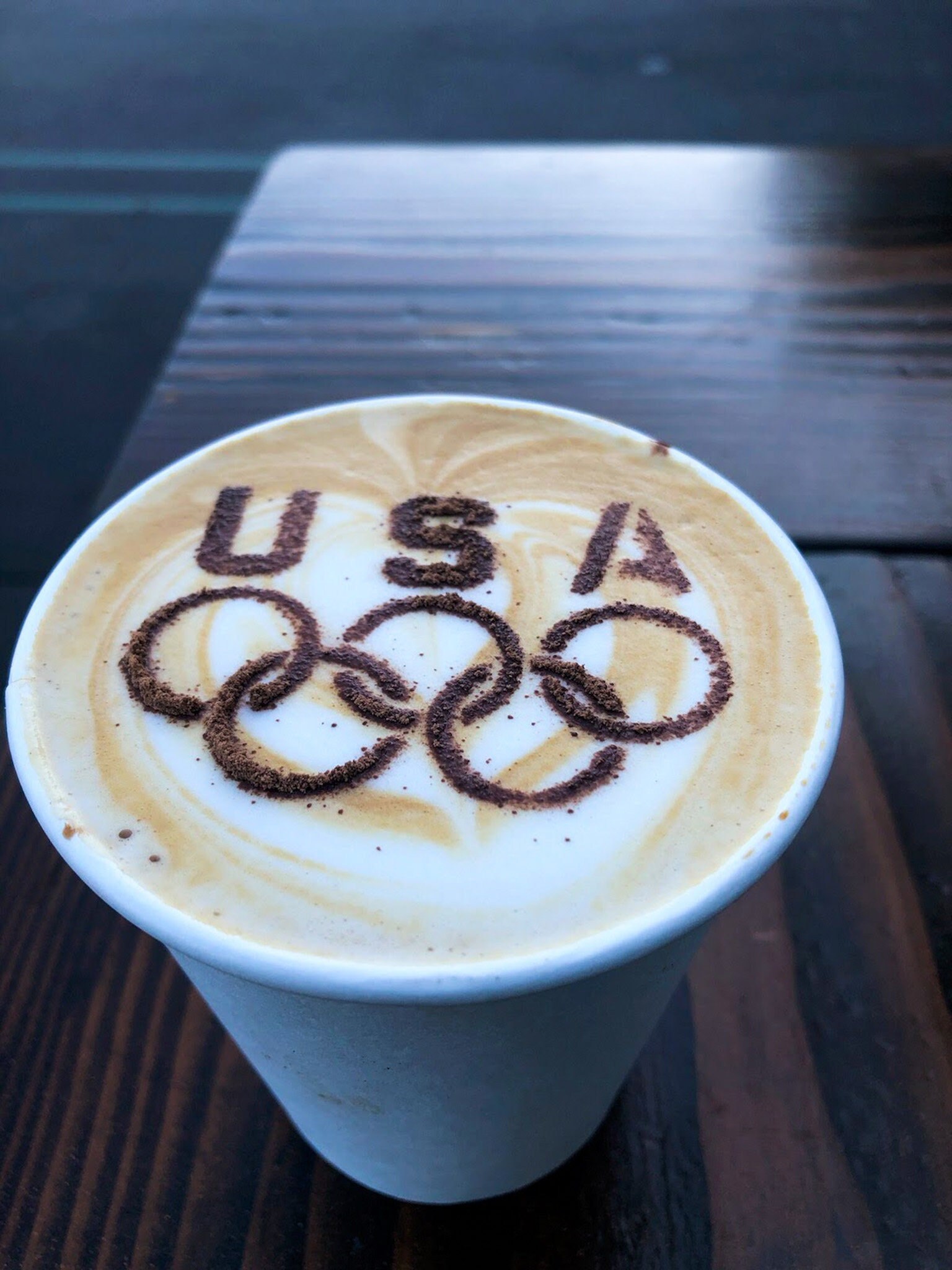 Custom Acrylic Latte Stencil Etsy