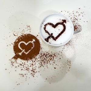 Custom Coffee Stencil; Cocktail Stencil; Hot Chocolate Stencil; Drink Stencil