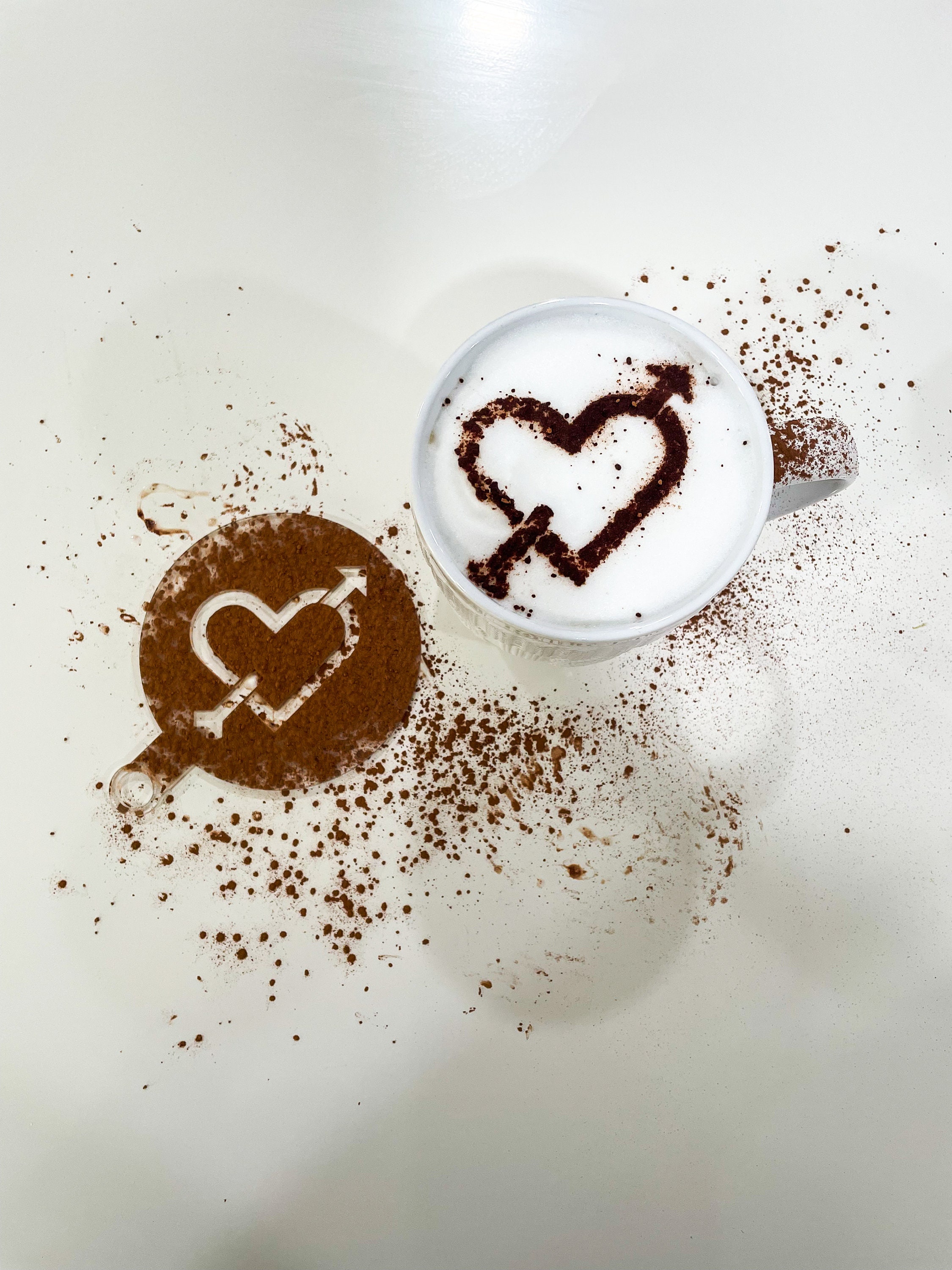 Custom Coffee Stencil Etsy