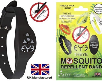 THEYE Natural Insect Repellent / Mosquito Repellent / Band | No DEET