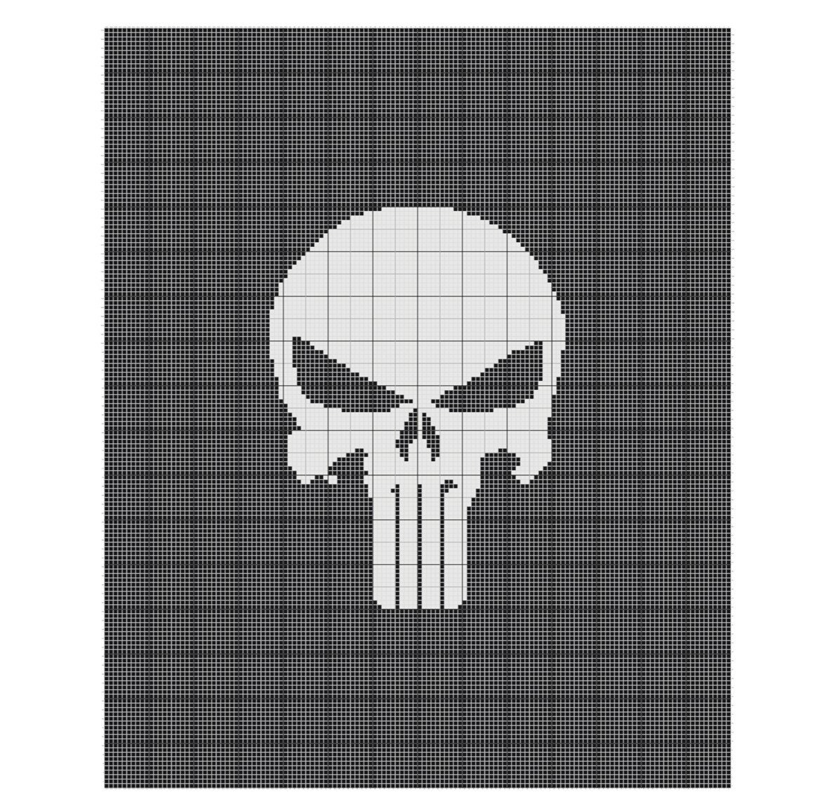 Phoebe Bridgers Punisher Cross Stitch Pattern (Download Now) 