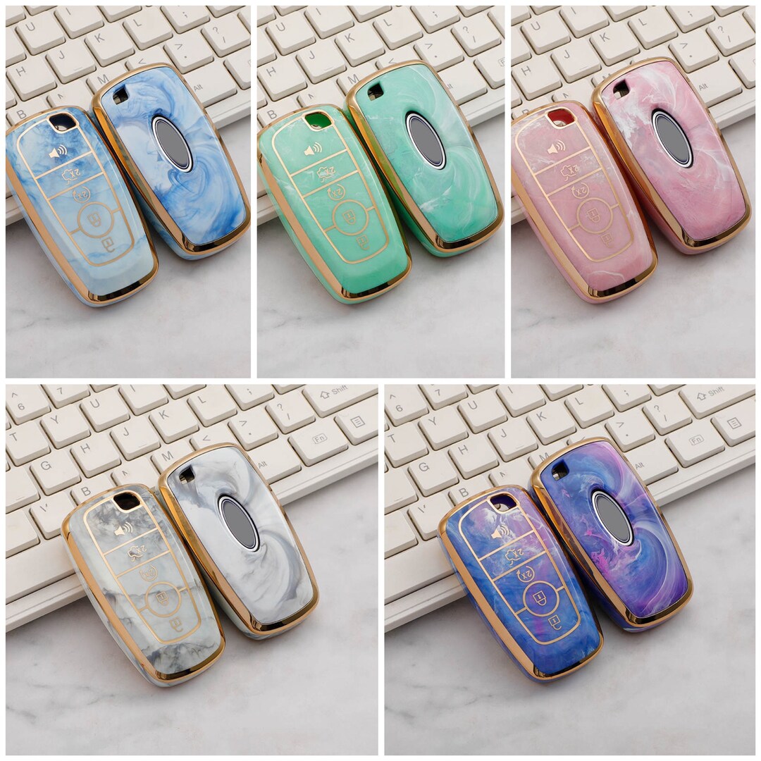Ford Car Key Fob Cover Soft Premium Protector Case for Keyless Remote