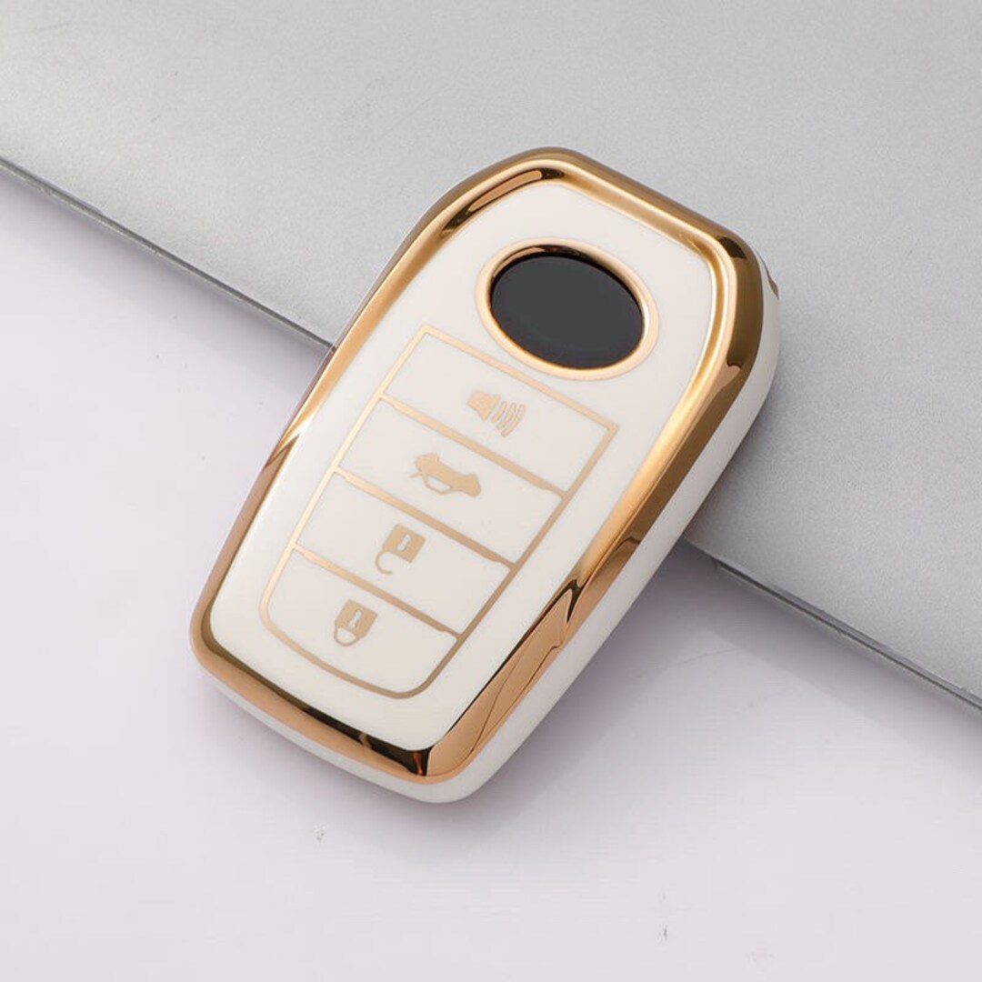 Custom Toyota Car Key Cover Soft Premium TPU Protector Case Keyless ...