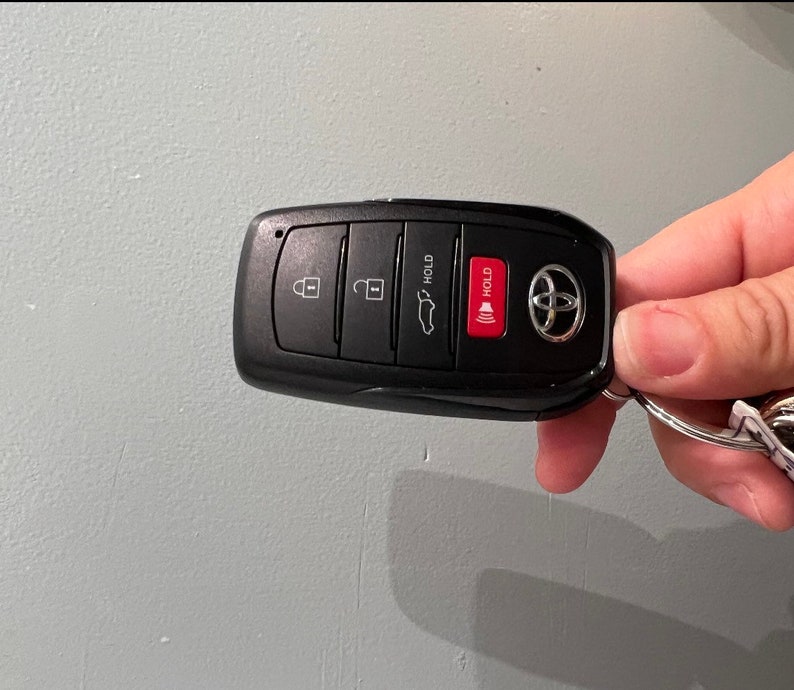 Custom Toyota Car Key Cover Soft Premium TPU Protector Case Etsy