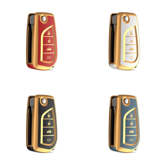 Toyota Car Key Cover Soft Premium TPU Protector Case Entry Key Etsy