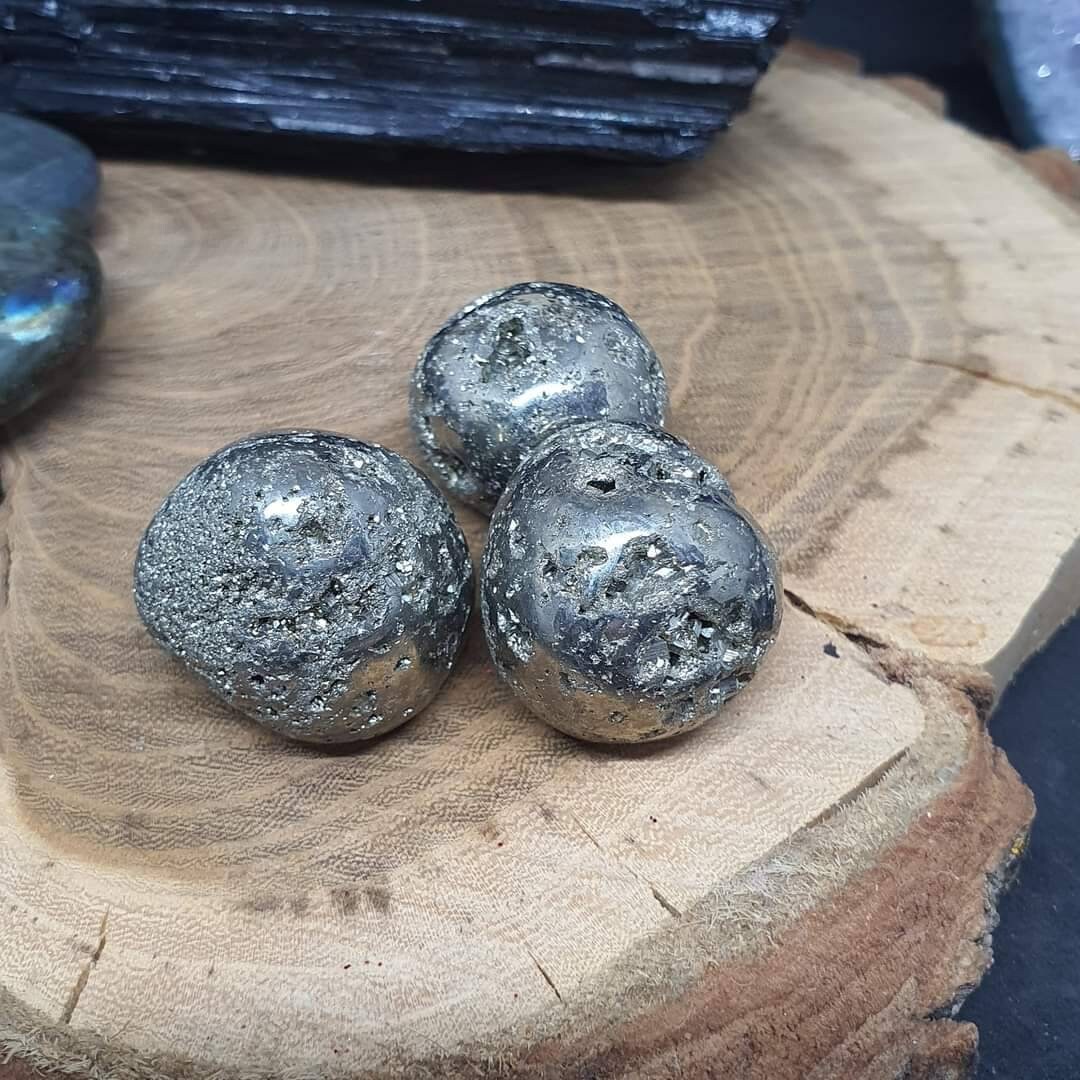 Pierre Roulée Pyrite