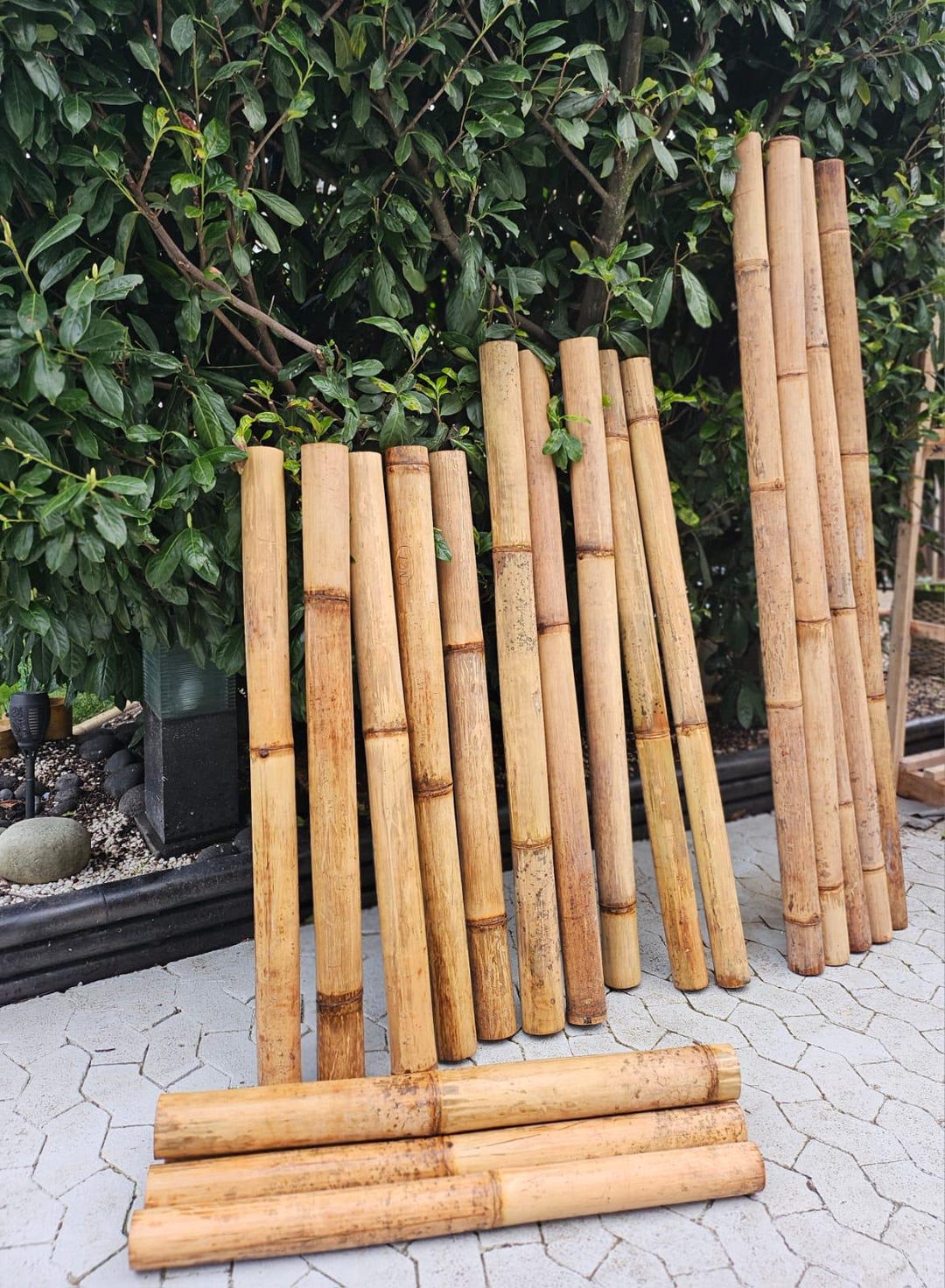 10 Bambusstangen a 0,60 Meter Bambusrohre Natur Durchmesser 8-9 cm Bamboo  Dekoration Garden-Haus-Wohnung Deko Bambusstangen - Etsy.de