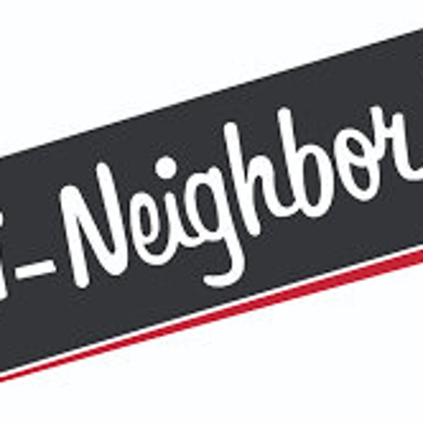 Narragansett "Hi Neighbor" sticker