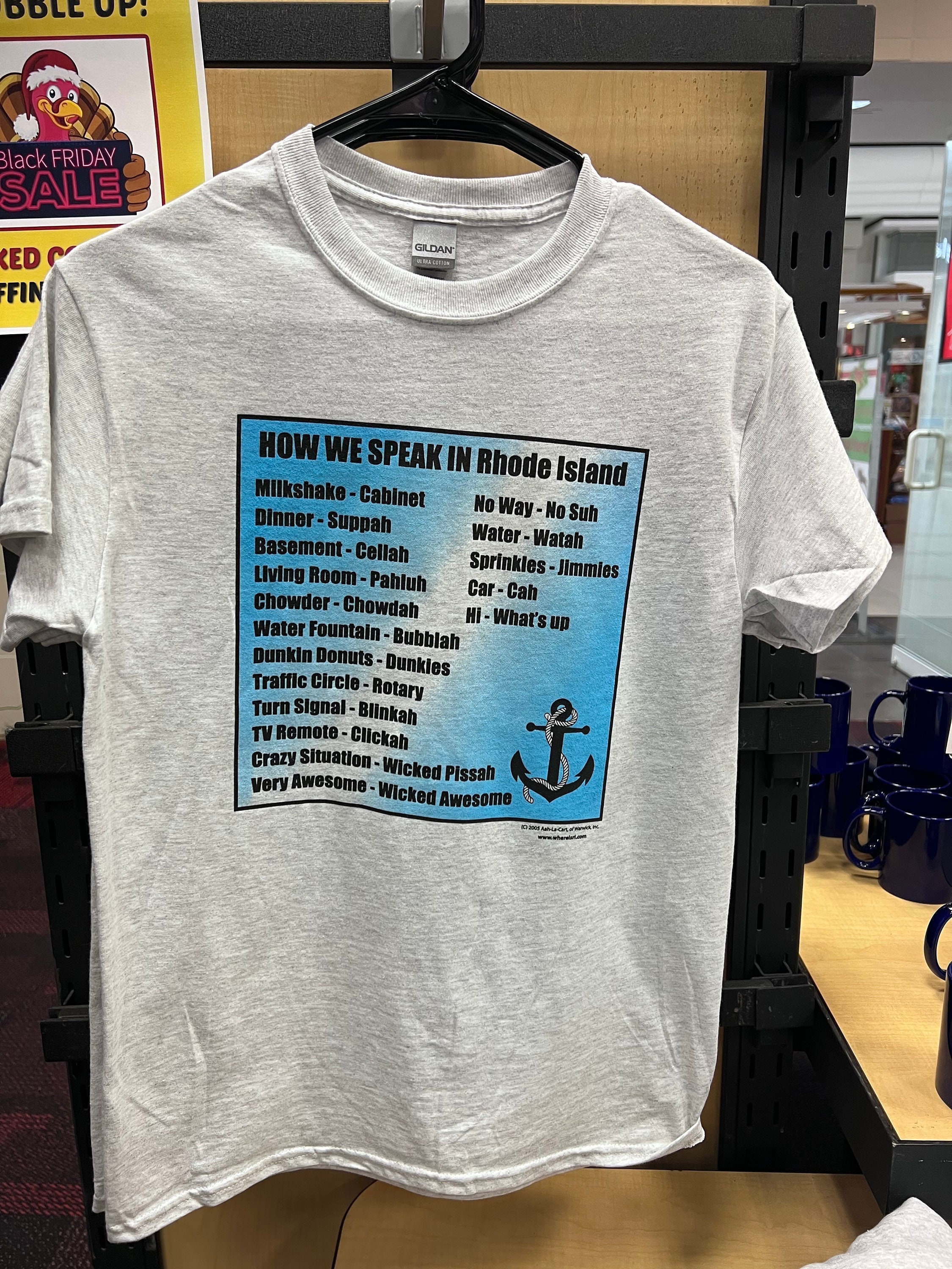 How We Speak Funny Rhode Island T Shirt Gift Etsy