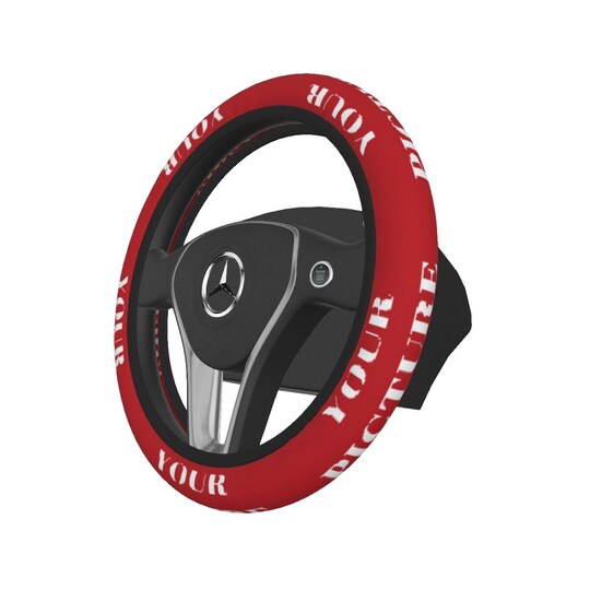 PERSONALIZED Steering Wheel Cover