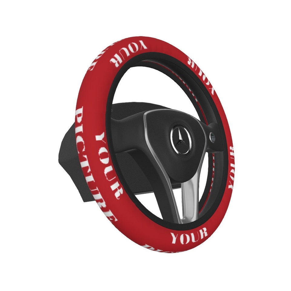 PERSONALIZED Steering Wheel Cover