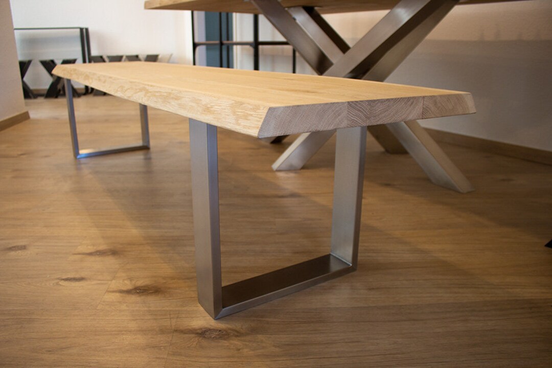 Bench Frame Seat Bench Stainless Steel TU 80x20-200/260 Without Holes ...