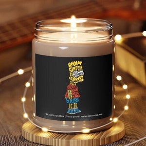 Bart Simpson | Aromatherapy Candles, 9oz | Don&#39;t Have A Cow, Man | The Simpsons | Bart Simpson Calligram Candle