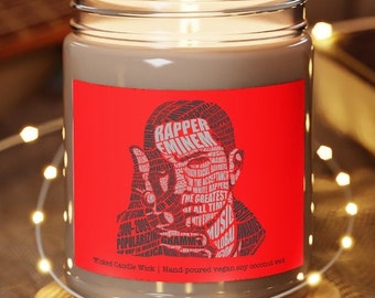 Slim Shady | Aromatherapy Candles, 9oz | Eminem Candle | Rapper | Slim Shady | M& M | Marshall Mathers Pop Culture | Gift