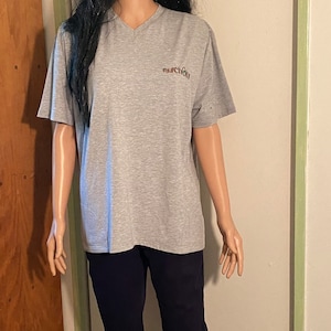 Barb Vneck jersey Tee