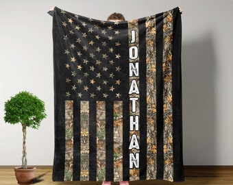 Personalized Name Blanket, Throw Blankets, Military Blanket, Navy Gifts, Gifts For Military, Soldier Gifts, Christmas Gifts For Men