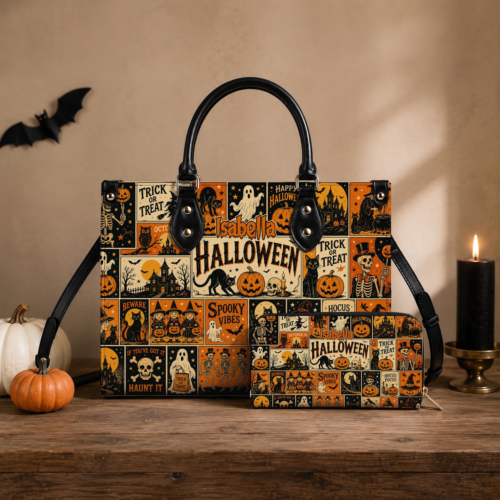Vintage Halloween Purse - Etsy