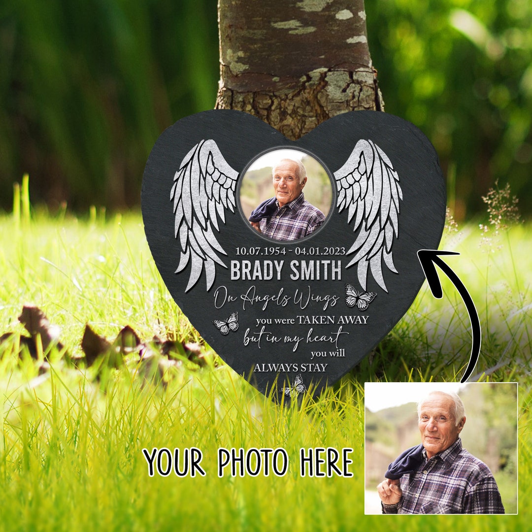 Memorial Stones for Loved Ones, Cemetery Decorations for Grave