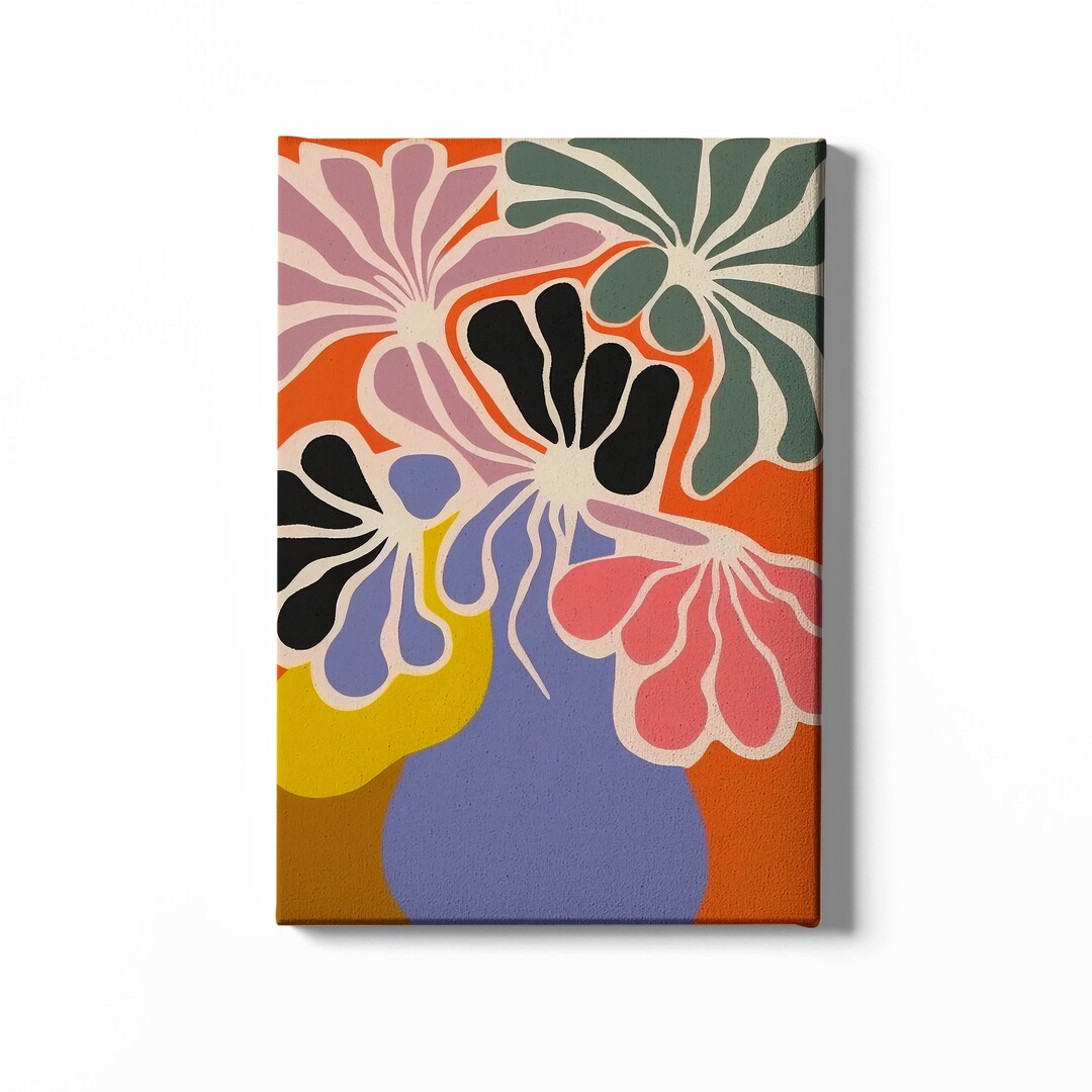 Henri Matisse Print, Landscape Canvas, Matisse Floral Print, Wall Art
