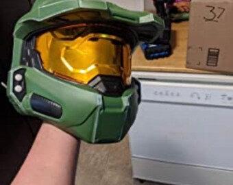Halo Master Chief Helmet | Etsy Singapore