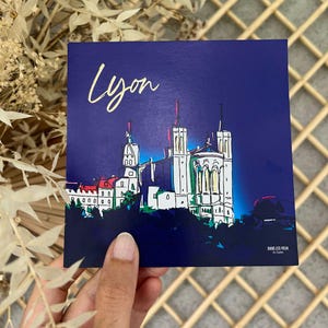 Lyon greeting card