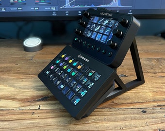 Stream Deck XL and Loupedeck Live Stand