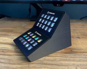 Dual 15 Key Stream Deck Vertical Stand - Etsy