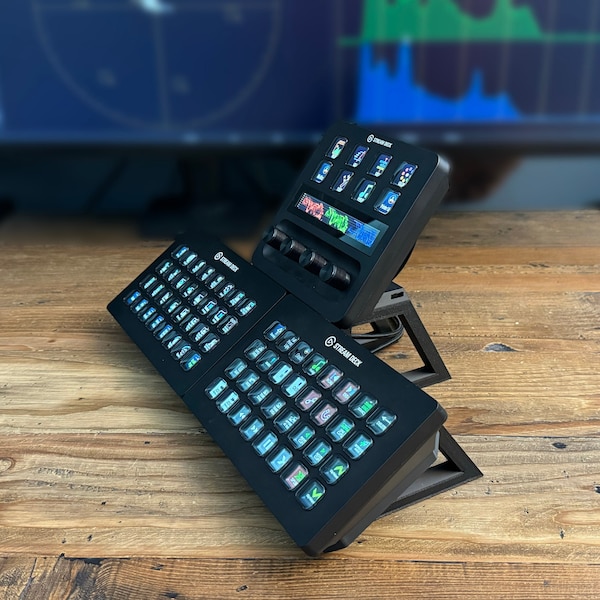 Supports Dual Stream Deck XL et Stream Deck Plus