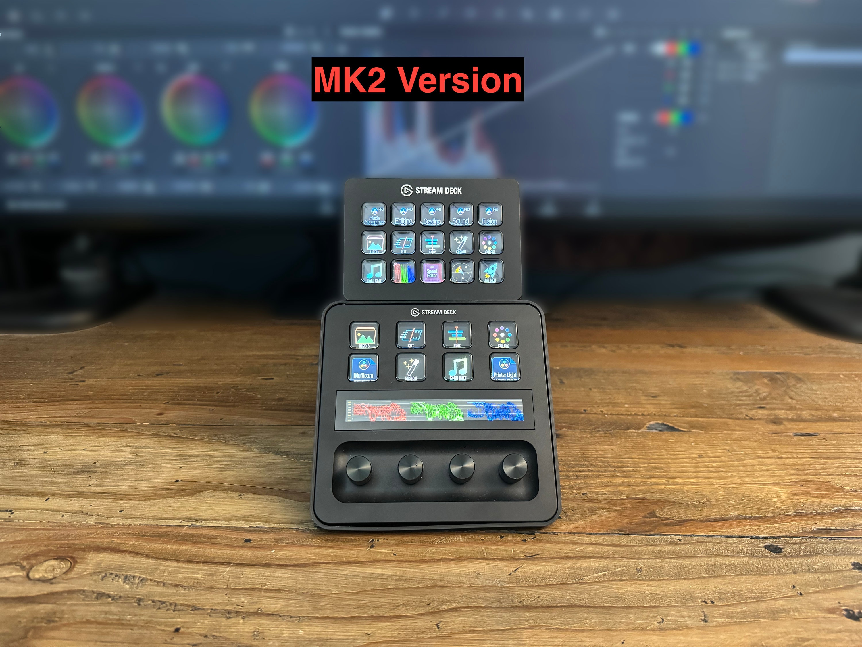 Stream Deck Plus and 15 Key Stream Deck Stand - Original and MK2