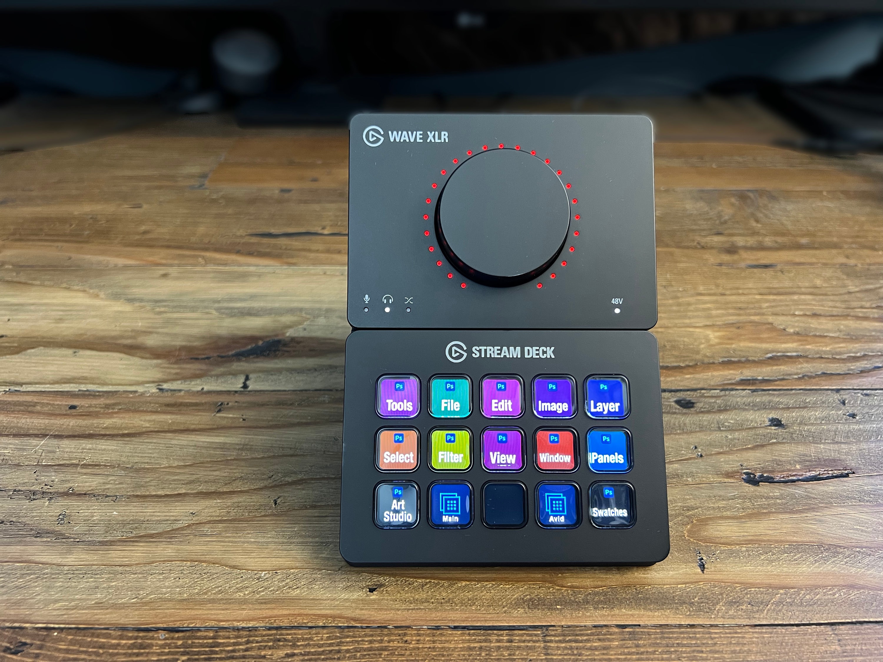 MK2 Stream Deck and Wave XLR Stand - Etsy