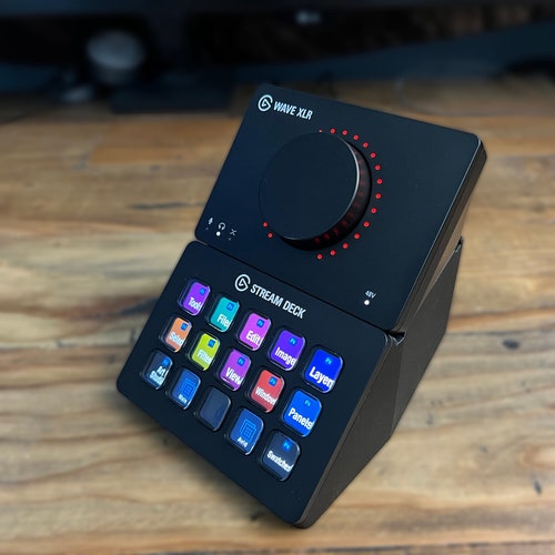 その他 Elgato Stream Deck MK.2 WAVE XLR WAVE DX MK2 Stream Deck and Wave XLR Stand - Etsy