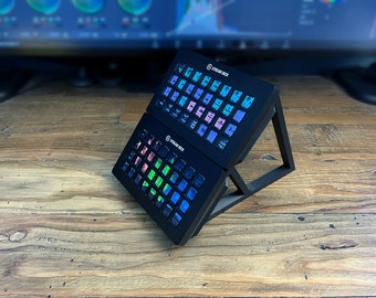Flush Dual Stream Deck XL Stand - 3 Angles with optional Raspberry Pi Case