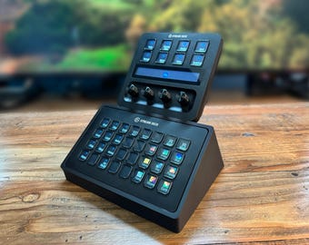 Enclosed Stream Deck XL and Stream Deck Plus Stand