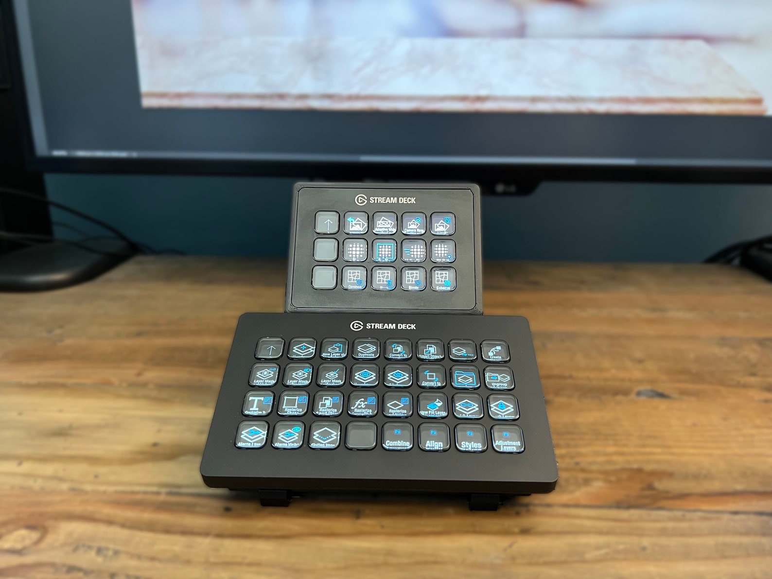 Stream Deck XL and Original 15 Key Stream Deck Stand Etsy Australia