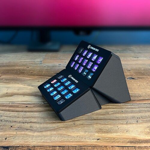 Dual MK2 15 Key Stream Deck Vertical Stand - Etsy