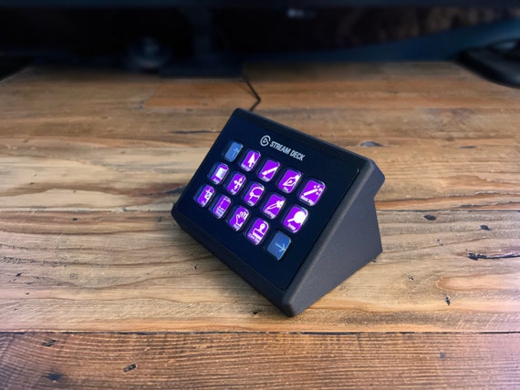 Original 15 Key Stream Deck Stand - Etsy Original 15 Key Stream Deck Stand - Etsy