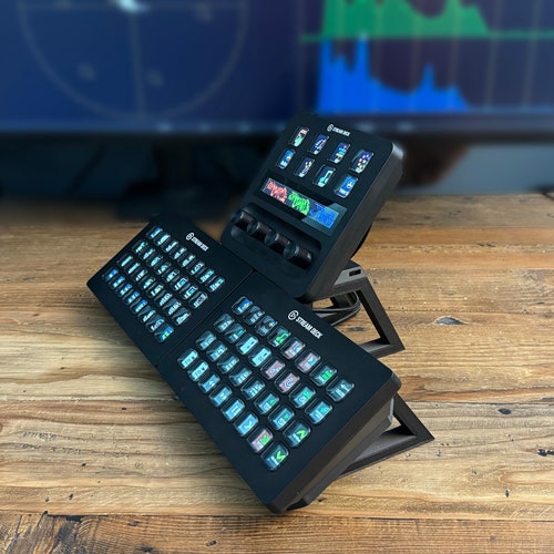 Dual Stream Deck XL and Stream Deck Plus Stand - Etsy