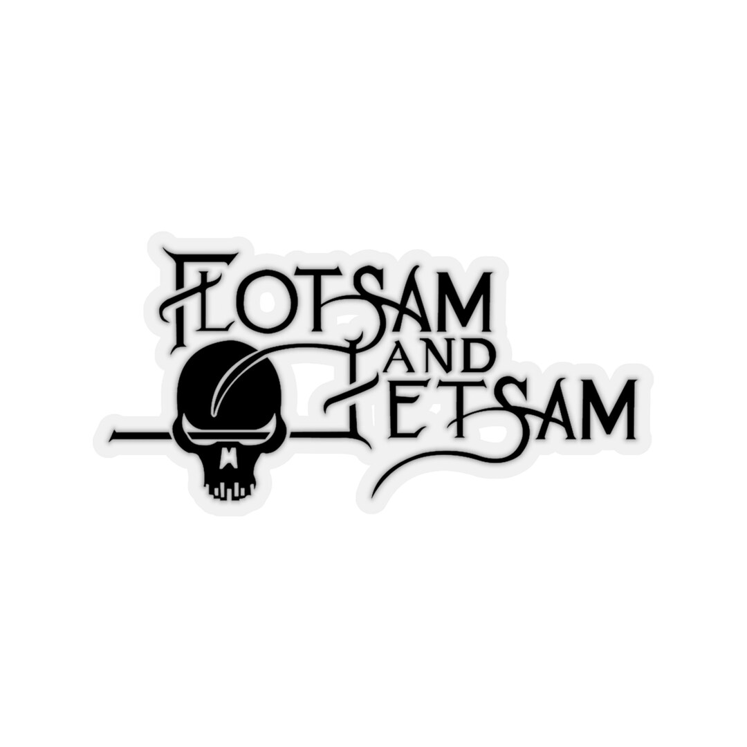 Flotsam and Jetsam Logo Sticker Art Thrash Metal Band Merch Etsy