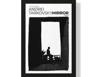 Andrei Tarkovsky Movie Mirror  Framed Posters / Зеркало (1975) Movie / Cinema Poster