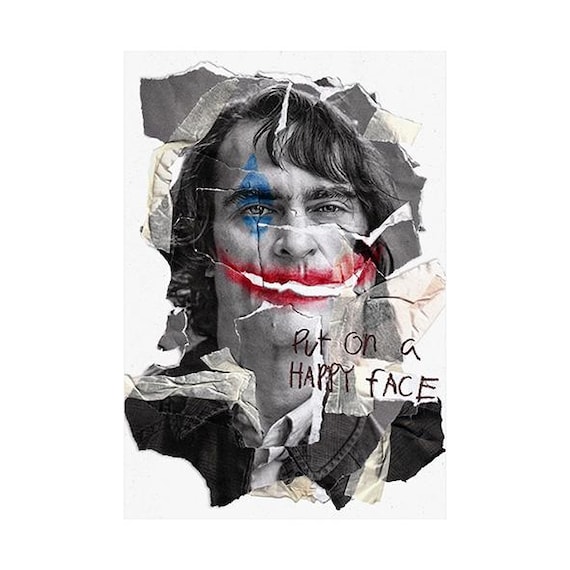 Joker Movie Poster – Arthur Fleck Joaquin Phoenix Wall Art