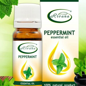 Pfefferminz ätherisches Öl 100% Natürliche reine Aromatherapie Entspannung 10 ml 0.34 oz