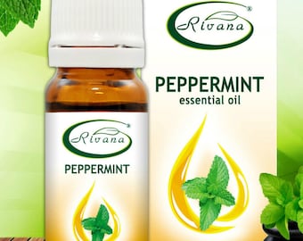 Peppermint Essential Oil 100% Natural Pure Aromatherapy Relaxation 10 ml 0.34 oz