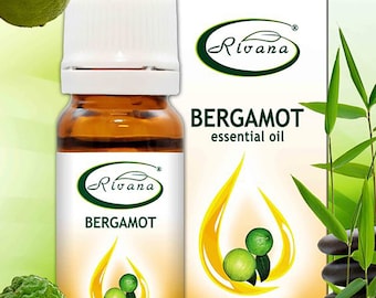 Bergamot Essential Oil 100% Natural Pure Aromatherapy Fragrance 10 ml 0.34 oz