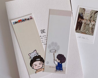 bts bookmarks etsy