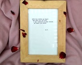 With How Little My Heart Poem